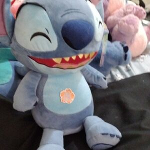 Disney Blue Stitch Stuffed Animal Plush